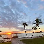 Beautiful Waterfront Home With Amazing View Of Boca Ciega Bay, Private Beach, Dock With Excellent Fishing & Beautiful Sunrises!