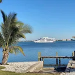 Beautiful Waterfront Home With Amazing View Of Boca Ciega Bay, Private Beach, Dock With Excellent Fishing & Beautiful Sunrises!