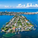 Beautiful Waterfront Home With Amazing View Of Boca Ciega Bay, Private Beach, Dock With Excellent Fishing & Beautiful Sunrises!