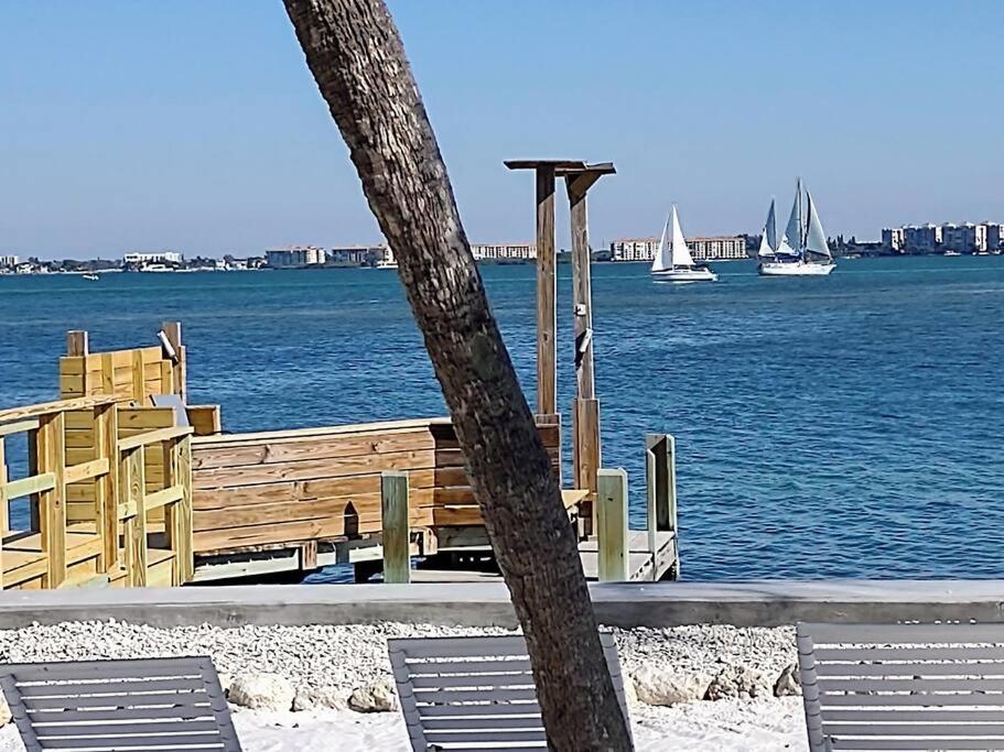 Beautiful Waterfront With Amazing View Of Boca Ciega Bay, Private Beach, Dock With Excellent Fishing & Beautiful Sunrises! * St. Pete Beach