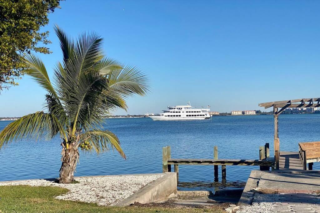 Beautiful Waterfront With Amazing View Of Boca Ciega Bay, Private Beach, Dock With Excellent Fishing & Beautiful Sunrises!