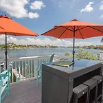 What A View Overlooking Boga Ciaga Bay Intercostal Waterway On Treasure Island
