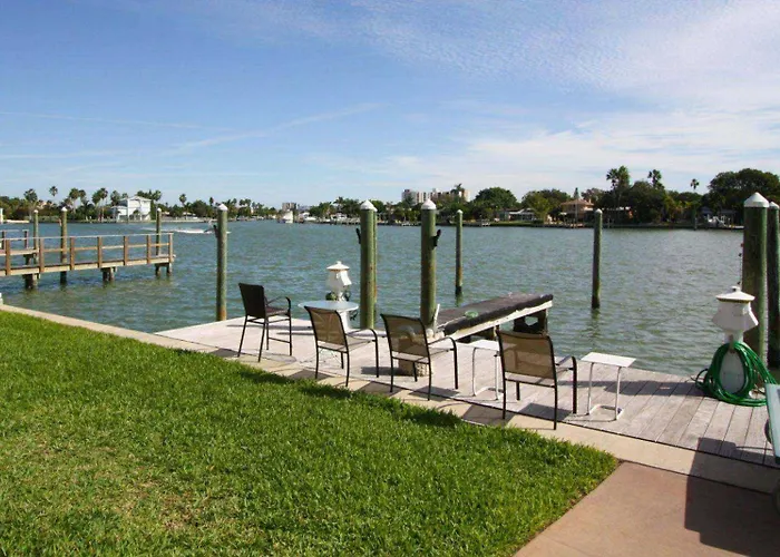 What A View Overlooking Boga Ciaga Bay Intercostal Waterway On Treasure Island
