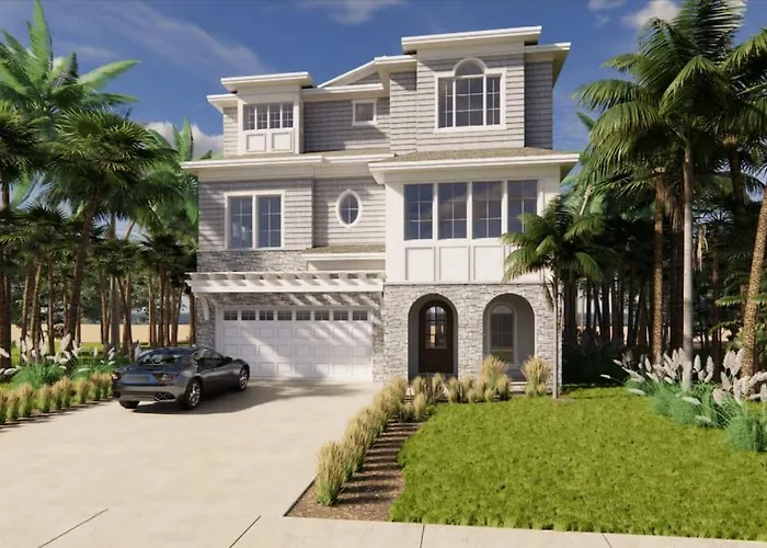 Brand New Home On Sunset Beach With Pool