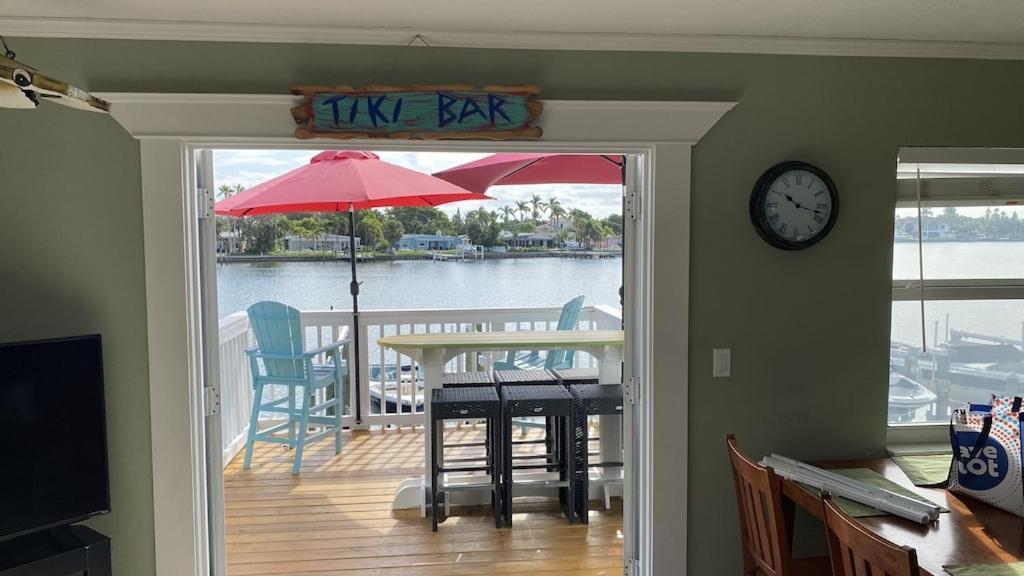 What A View Overlooking Boga Ciaga Bay Intercostal Waterway On Treasure Island Apartment St. Pete Beach