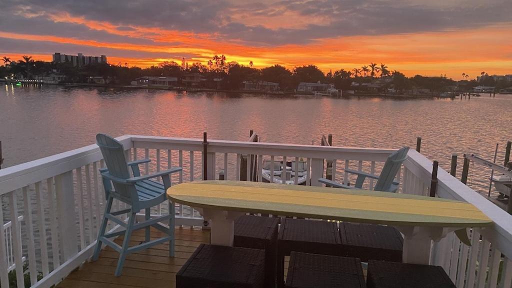 What A View Overlooking Boga Ciaga Bay Intercostal Waterway On Treasure Island St. Pete Beach