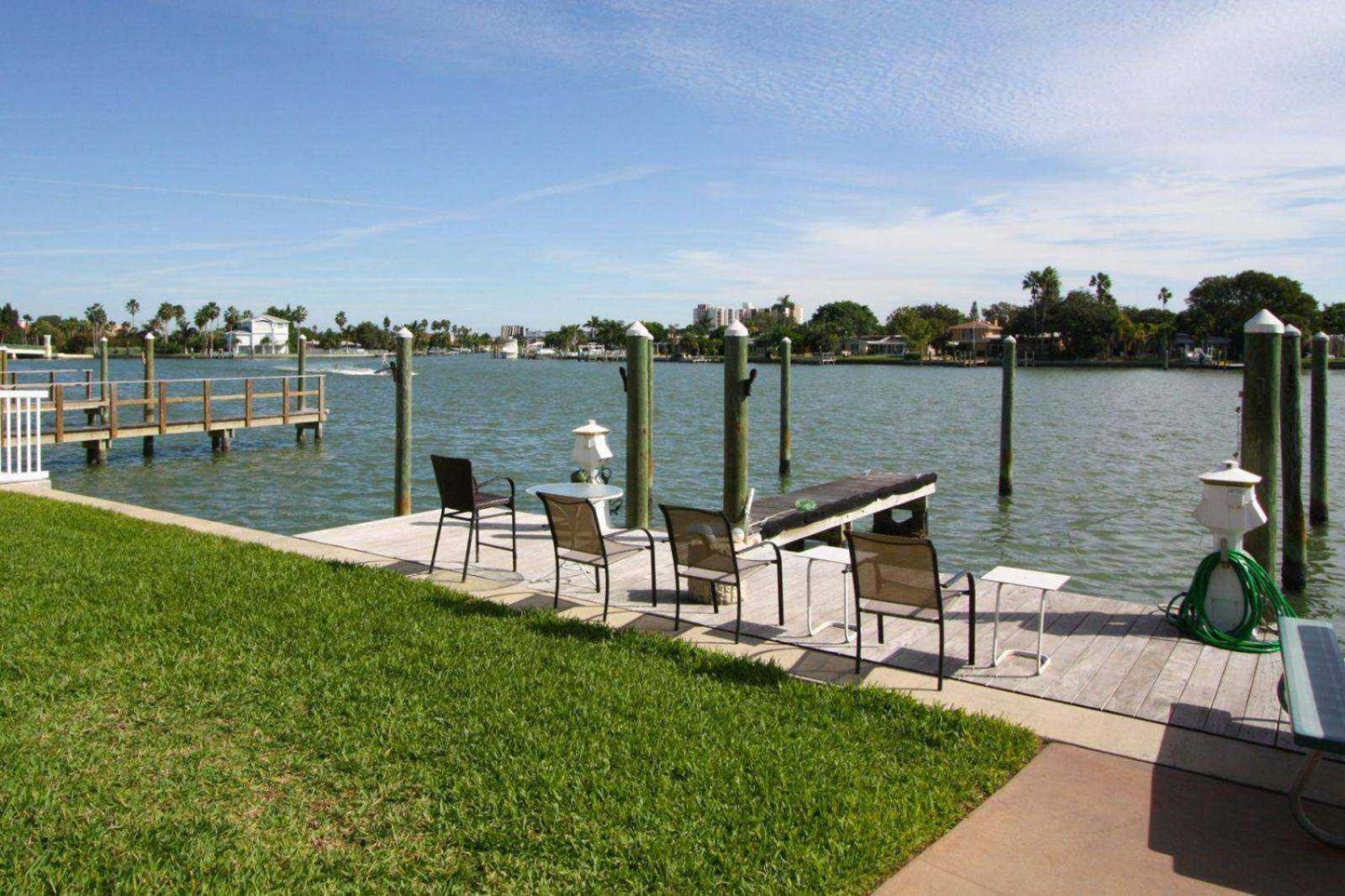 What A View Overlooking Boga Ciaga Bay Intercostal Waterway On Treasure Island St. Pete Beach