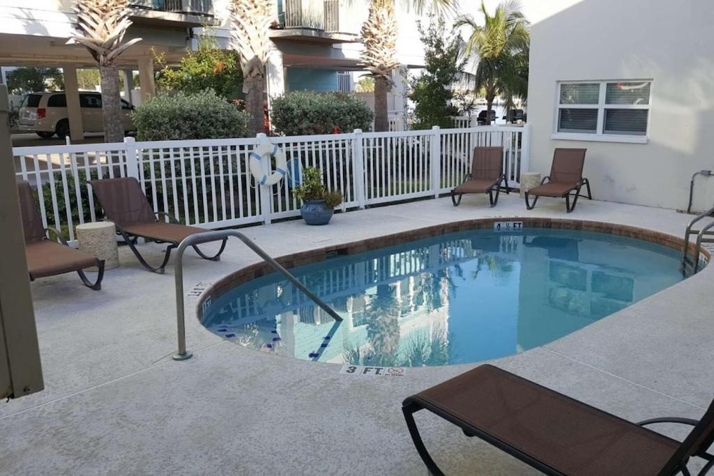 What A View Overlooking Boga Ciaga Bay Intercostal Waterway On Treasure Island *